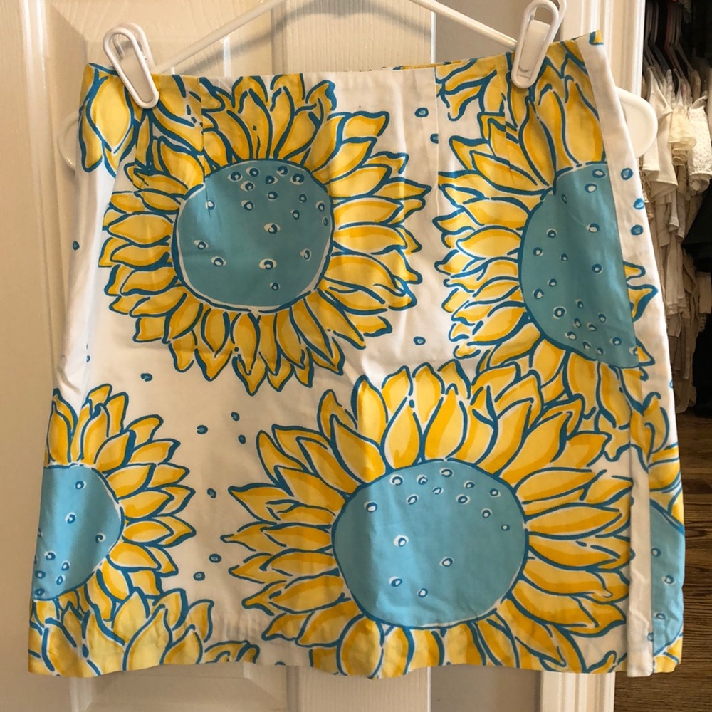 Sunflower Lilly Pulitzer skirt